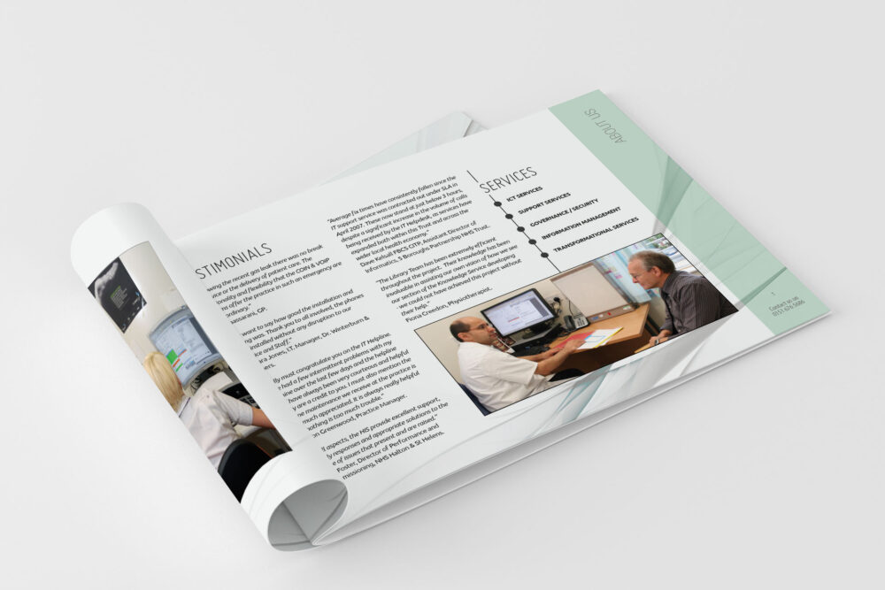 NHS Brochure Design